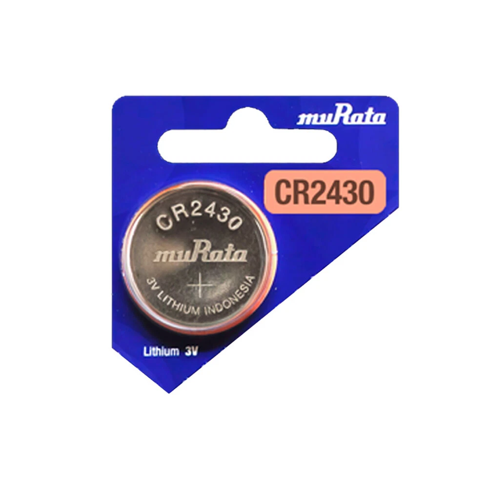 2 Sony CR 2430 CR2430 Lithium 3Volt Coin Cell Batteries Replaced