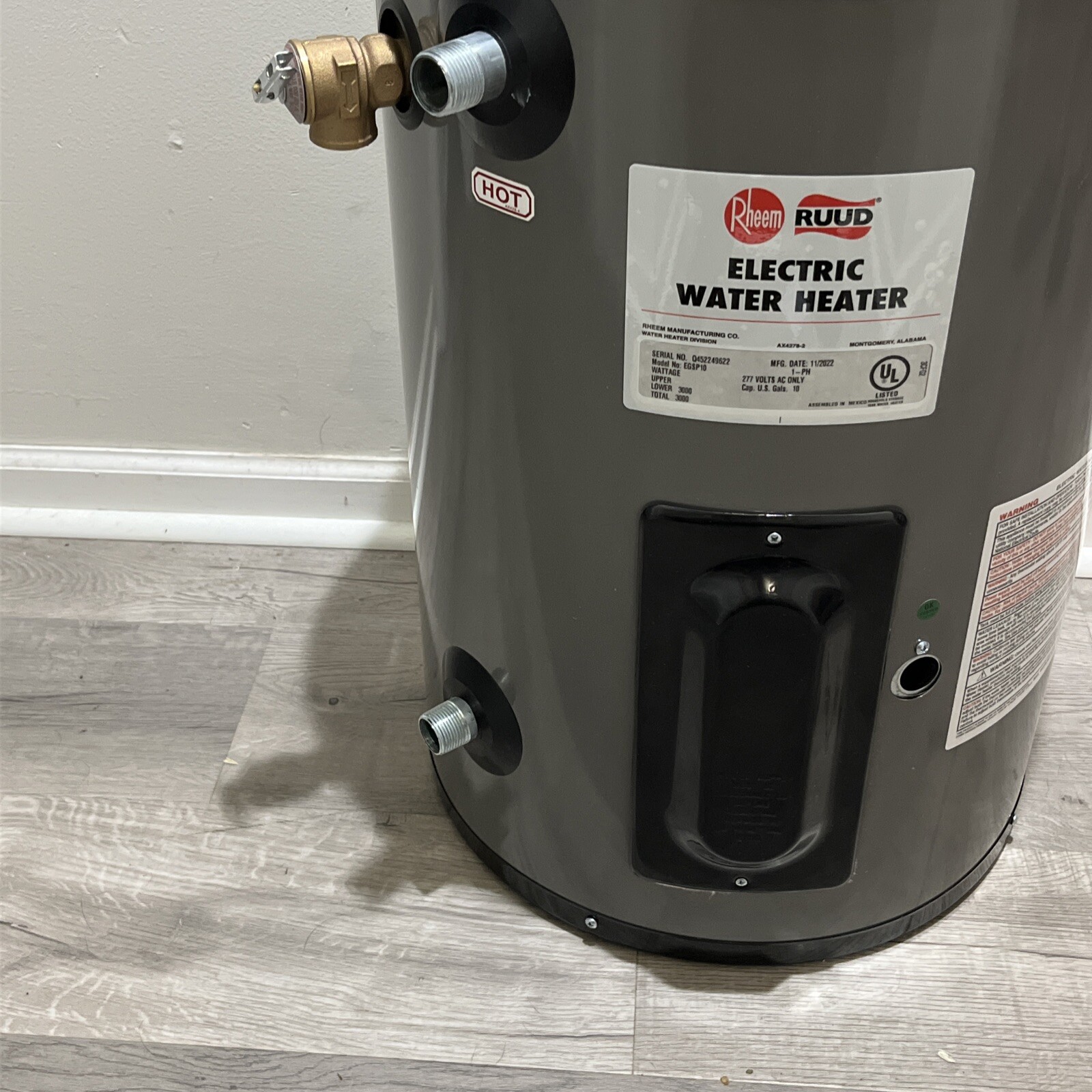 Pacemaker Ruud Water Heater 50 Gallon Ruud Pacemaker Ruud - Main Image