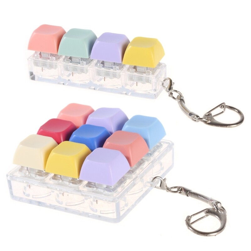 Mechanical Keyboard Tester Ergonomic Keyboard Switches Selection Tool Keychain