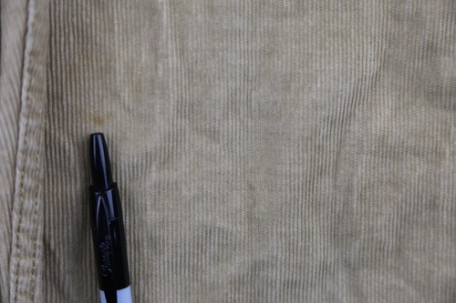 Pantalone uomo 2014 Levi's 514 dritto velluto a coste beige elasticizzato taglia 36x30 - Foto 6 di 12