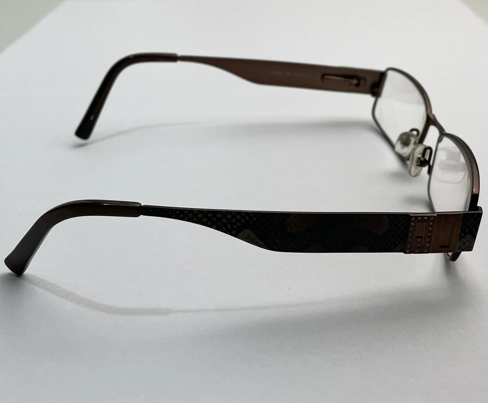Guess GU 1585ST Eyeglasses Glasses Frames Brown Square Full Rim Metal 51-16-135 - Image 4 of 4