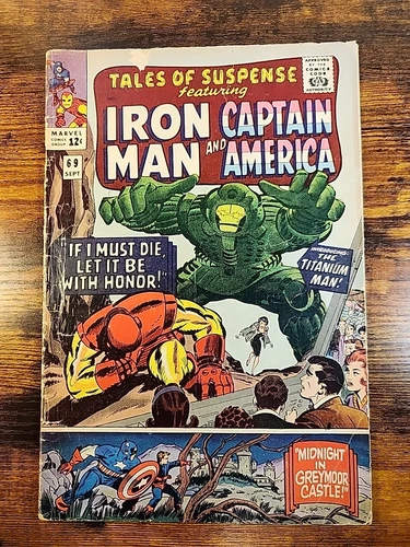 💥 Tales of Suspense #69 VG- 3.5 1965
