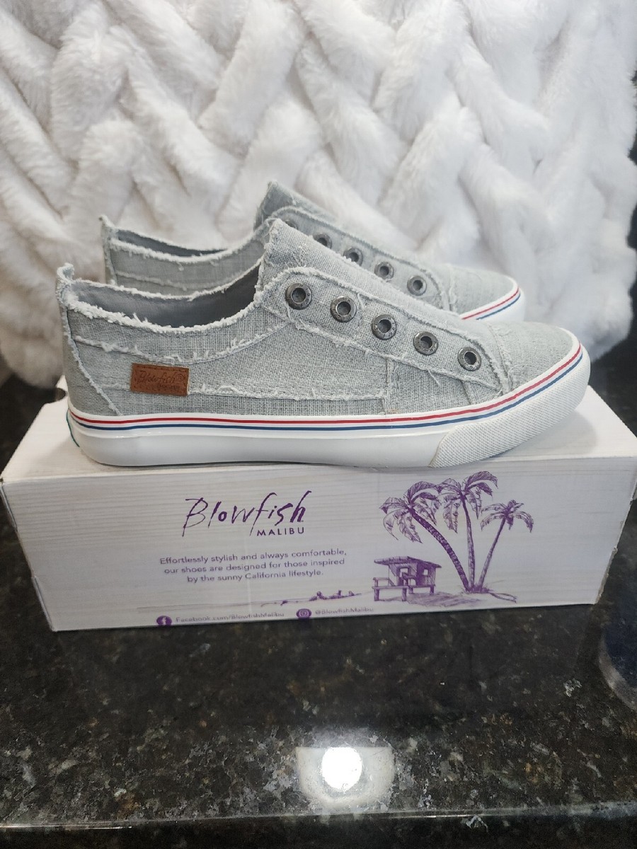 Blowfish Malibu Women's Play Sneaker Women's 8 Dirty Smoked Grey