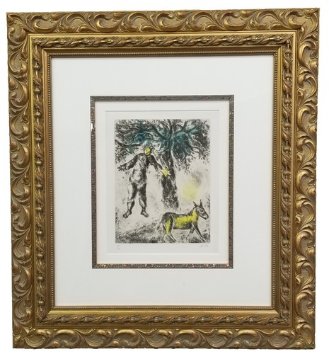 Marc Chagall (1887-1985) Original Colorful Lithograph Inspiration