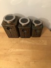 Pier 1 Ceramic Canister Set Of Three No Metal Scoops — photo 3