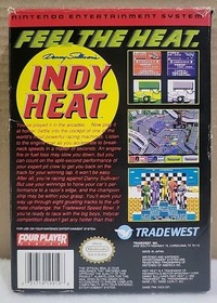 Danny Sullivan's Indy Heat (Nintendo Entertainment System, NES, 1992) - CIB