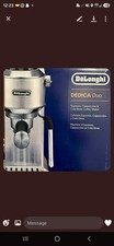 De'Longhi Dedica Duo Espresso Cold Brew Machine with Milk Frother US Stock
