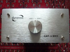 Dynavox amp-s mk 2 amplifier speaker switch analog silver