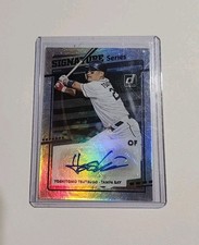 2020 Panini Donruss Signature Series YOSHITOMO TAUTSUGO AU #SS-YT Tampa Bay