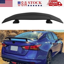 For Nissan Altima Sedan 46 Matte Black Car Rear Trunk Spoiler Lip Wing Racing