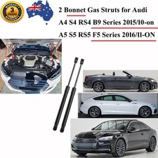 2  Bonnet Hood Gas Struts For Audi A5 S5 RS5 F5 16-ON Sportback Coupe Cabriolet