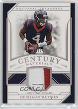 2018 National Treasures Century Materials Holo Silver 24/25 Deshaun Watson 9l4
