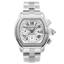 Cartier Watch Roadster Chronograph W62006X6 - Inventory 9344 Stainless Steel