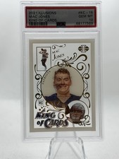 2021 Panini Illusions-Mac Jones #KC-15 King of Cards-White-Rookie Card- PSA 10