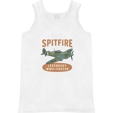 'Spitfire Legendary WW2 Fighter' Adult Vest / Tank Top AV056050 