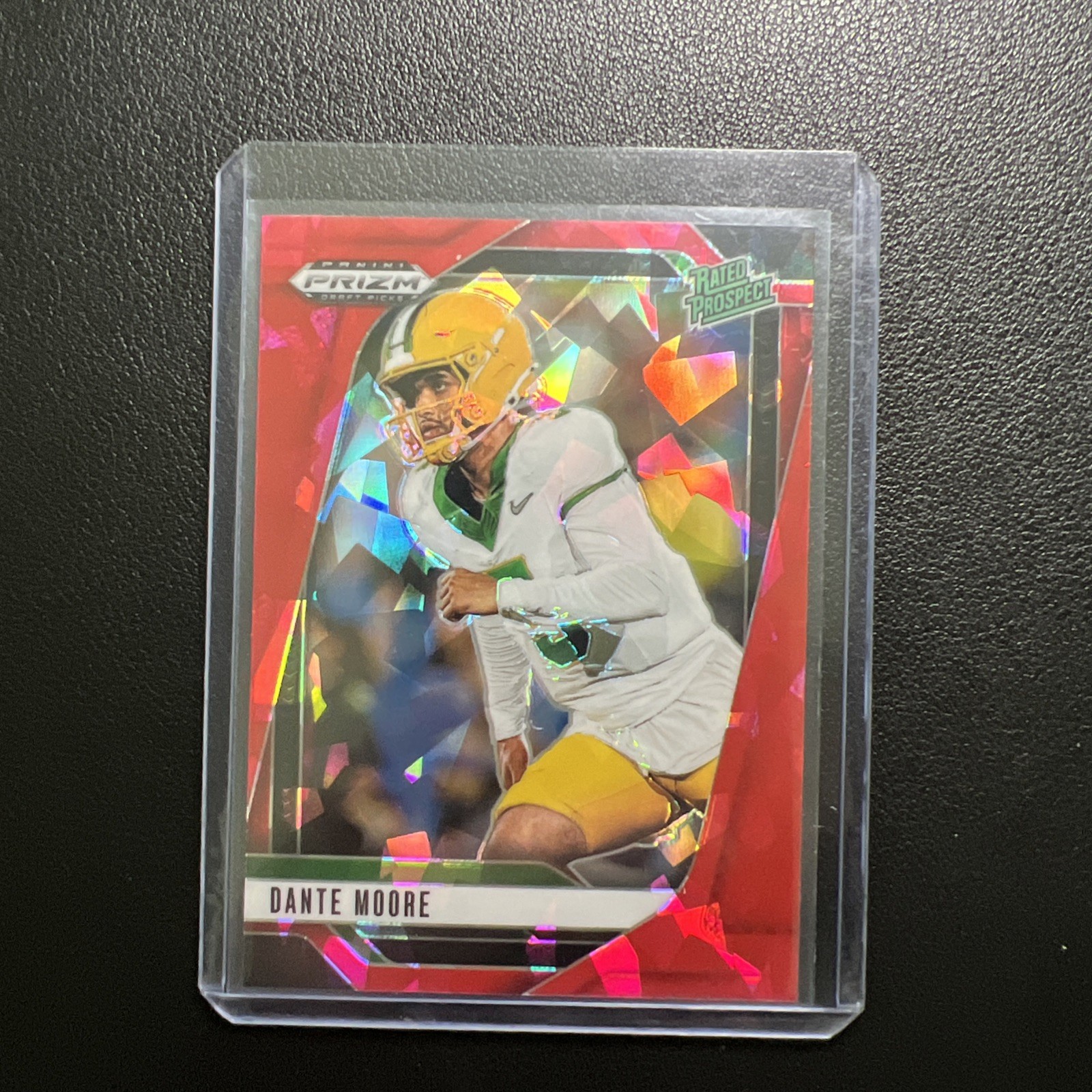 2025 Panini Prizm Draft Picks - Dante Moore #164 Red Ice Prizm (RC)