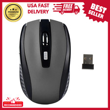2.4GHz Wireless Optical Mouse USB Cordless Mice For PC Laptop