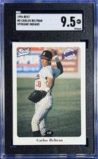 1996 Best Spokane Indians #5 Carlos Beltran HOF SGC 9.5 🔥⚾HIGH-END BEAUTY!! ⚾🔥