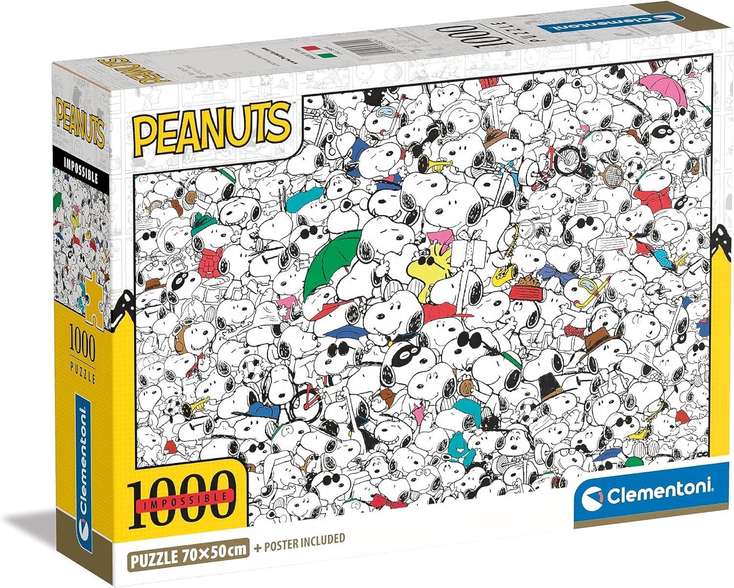 Peanuts Comic Puzzle 1000 Pieces Impossible Jigsaw Puzzle - Image 3