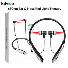 Red Light Cold Laser Therapy Device Ear Nose Tinnitus Rhinitis Pain Treatment