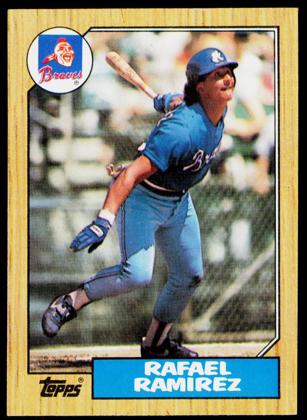 1987 Topps #76 Rafael Ramirez