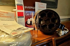 Vintage & rare Rowenta Luxus KG 75 Egg Cooker 1970s Space Age Design NOS 7 Eggs