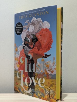 SIGNED Tusk Love Thea Guanzon 1st Ed 1st Print Sprayed Edges HC New Collectible