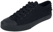 Black Premium by EMP Unisex schwarze Sneaker mit Nieten
