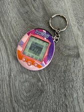 Rare Bandai 2004 Tamagotchi Connection V2 Pink Stripes Tested/New Battery
