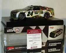 2023 WILLIAM BYRON #24 RAPTOR LAS VEGAS WIN AUTOGRAPHED CAR#111/660 W/COA