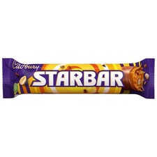 Cadbury Starbar Chocolate Bar 49g (Pack of 32)