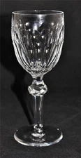 Waterford Crystal CURRAGHMORE, Cut Panels Claret Wine Goblet Glass, 7 1/8"