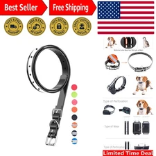 Durable 3/4 Inch Adjustable Dog Collar Strap - Waterproof & Odorless Performance