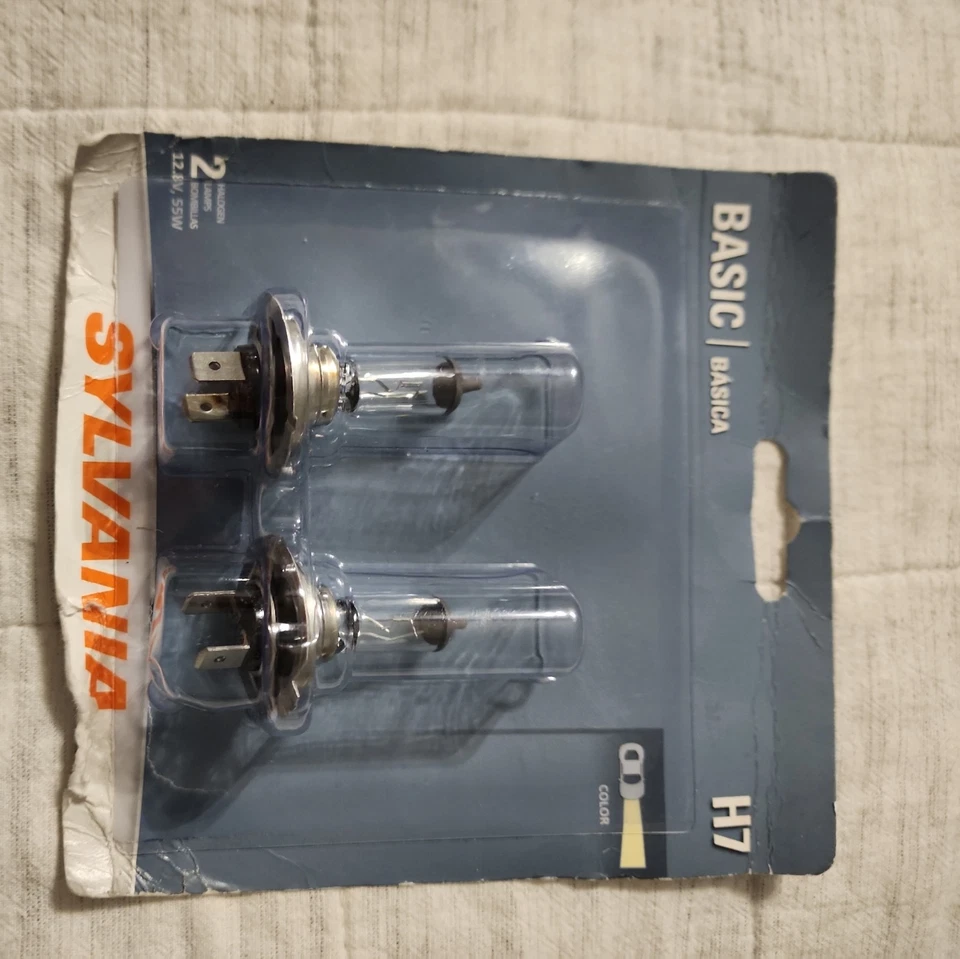 SYLVANIA - H7 Basic - Lâmpada de halogênio para farol (contém 2 lâmpadas) caixa danificada - Imagem 2 de 4
