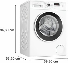 Bosch Serie 2 Wge03200It Lavatrice Carica Frontale 8Kg 1400Giri Bianco