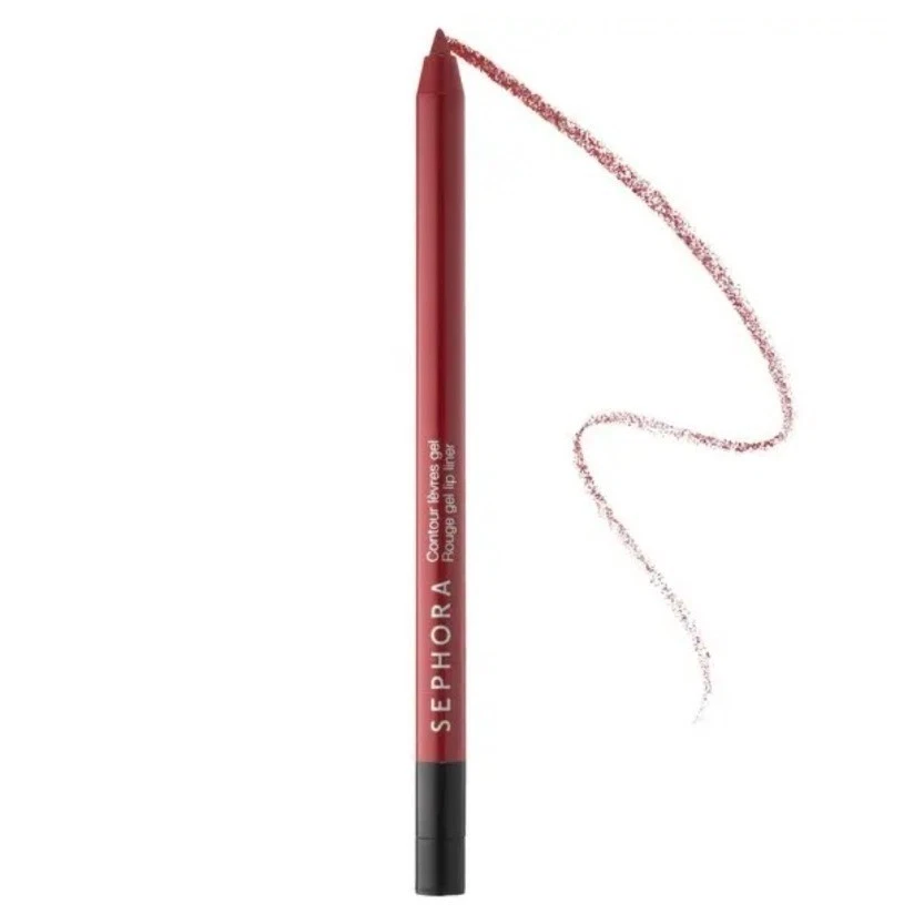 SEPHORA The Red 12 Retractable Rouge Gel Lip Liner Contour Classic Bold Feminine - Image 4 of 4