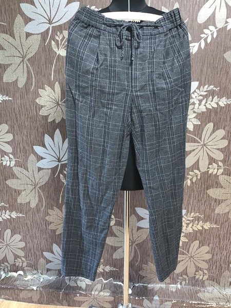 Women Massimo Dutti Trousers Grey 34 / XS / 42