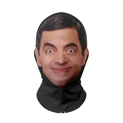  3D Mr Bean Karneval Kleid Printed Full Face Mask Celebrity Actor Character