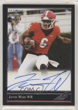 2018 Leaf Ultimate Draft 92 Leaf Black Gold Auto Javon Wims #BG-JW3 Auto 0u7