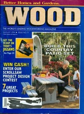 1994 Better Homes Gardens Wood Magazine: Build This Country Patio Set