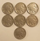 (7) BUFFALO NICKELS. 1918, 1923, 1920-S, 1923-S, 1925-D, 1925-D, 1926-D