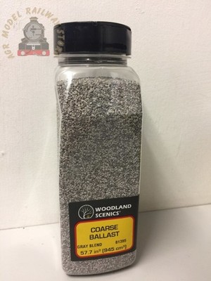 Woodland Scenics B1395 Vorschaltgerät - grobe graue Mischung Shaker Flasche