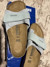 Birkenstock Oita Suede Leather - Pure Sage EU 37 US 6 MSRP 120 