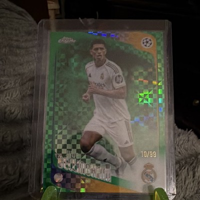 Topps 2025 Chrome Jude Bellingham Real Madrid UCL #64 Green 10/99