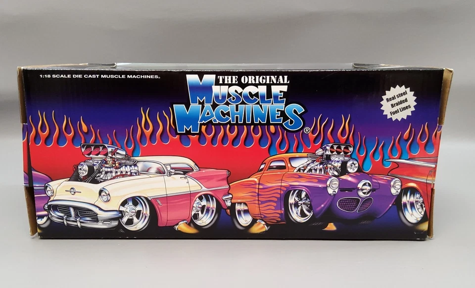 1968 Dodge Hemi Dart 1:18 Scale Diecast By Muscle Machines #71166 - Image 4 of 4