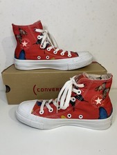 Converse Chucks UK 4 Damien Hirst Butterfly Red Artist Edition RARE