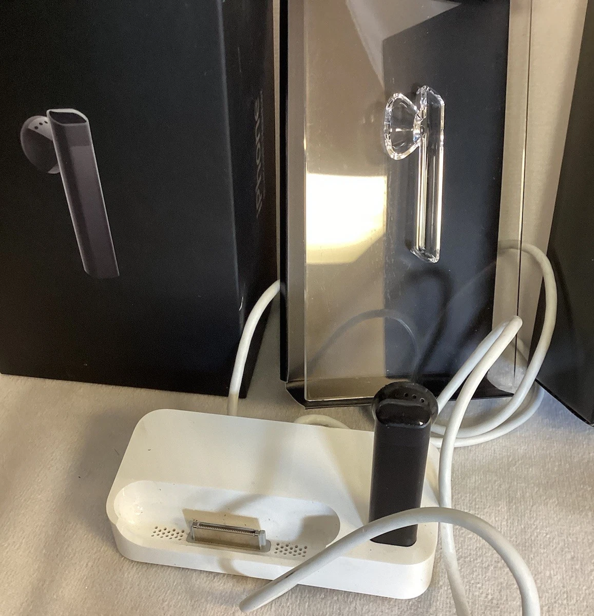 Apple Black Cell Phone Headsets Single Earpieces for sale | eBay