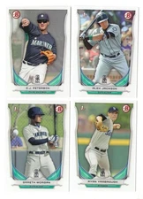 2014 Bowman  Draft & Top Prospects - SEATTLE MARINERS Team Set 
