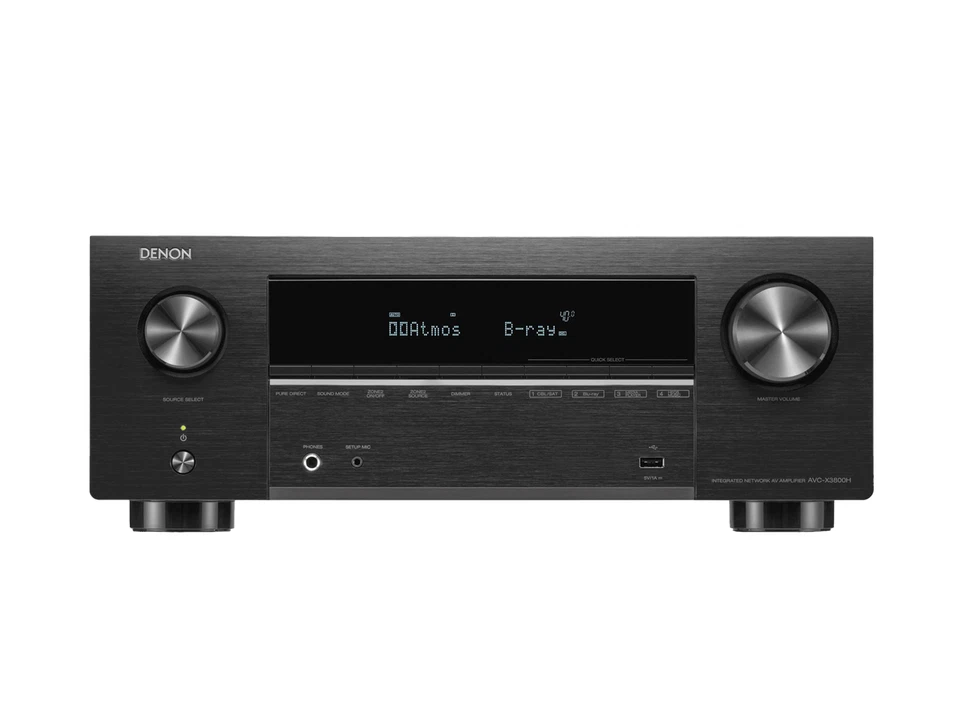 Denon AVC-X3800H 9.4 Kanal 105W 8K AV-Receiver mit HEOS® Built-in B-Ware