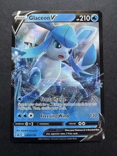 Carta Pokémon Promo Spada e Scudo Holo Glaceon V SWSH196